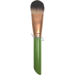 Cosmetic makeup brush with handles in various colors, 15.5 cm