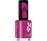 Rimmel London 60 Seconds Flip Flop Nail Polish 336 Violet en Vogue 8 ml