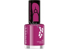 Rimmel London 60 Seconds Flip Flop Nail Polish 336 Violet en Vogue 8 ml