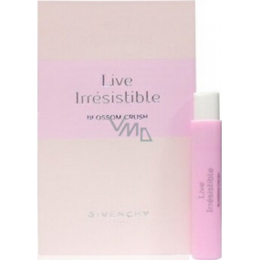 Givenchy Live Irresistible Blossom Crush Eau de Toilette for women 1 ml  with spray, vial - VMD parfumerie - drogerie