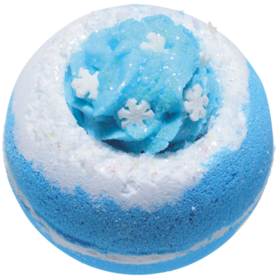 Bomb Cosmetics Snowing - Let it Snow Sparkling ballistic bath 160 g