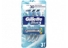 Gillette Blue 3 Cool 3-blade shaver for men 3 pieces