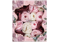 Baylis & Harding Boudoire Velvet rose and cashmere scented soap leaves, cosmetic set