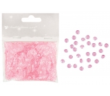 Decorative stones pink 3 mm 20 g