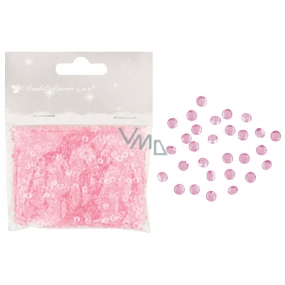 Pink decorative stones 3 mm 20 g