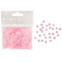 Pink decorative stones 3 mm 20 g