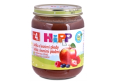 Hipp Fruit Organic Apples with berries fruit side dish, reduced lactose content and without added sugar for children 125 g