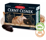 Terezia Black Garlic helps maintain normal levels of cholesterol and fats in the blood, supports normal heart and blood vessel function, dietary supplement 60 capsules