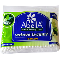 AbellA Premium ECO Cotton Buds Bag, 200 pcs