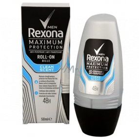 Rexona Men Maximum Protection Clean Scent antiperspirant deodorant roll-on 50 ml