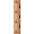 Zöwie Gift wrapping paper 70 x 150 cm Christmas Shining Moments natural - red trees