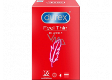 Durex Feel Thin Classic condom, nominal width 56 mm 18 pieces