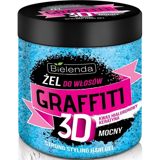 Bielenda Graffiti 3D Strong Keratin hair gel 250 g