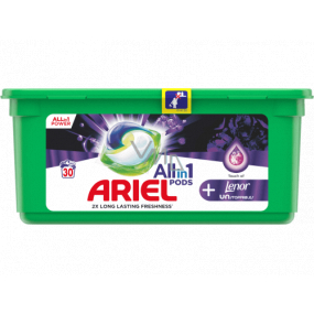 Ariel All in1 Pods + Lenor Unstoppables gel capsules for washing long-lasting fragrance 30 pieces 753 g