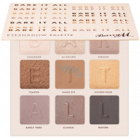 Barry M Bare It All Eyeshadow Palette 12.6 g