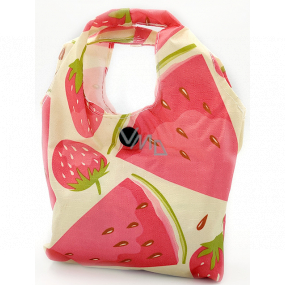 Nekupto Shopping bag folding Melons and strawberries 33 x 39 cm