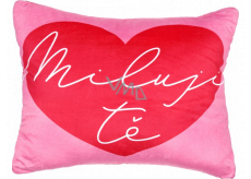 Albi Humorous pillow big I love you - red heart 36 x 30 cm