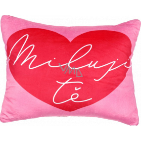 Albi Humorous pillow big I love you - red heart 36 x 30 cm