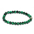 Tiger's eye green bracelet elastic natural stone, ball 6 mm / 16-17 cm, stone of the sun and earth, brings luck and wealth