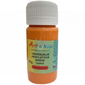 Art e Miss Universal Acrylic Paint Matte 63 Orange 40 g