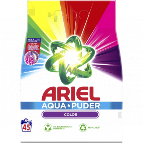 Ariel Aquapuder Color universal washing powder for coloured clothes 45 doses 2,925 kg