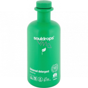 Souldrops Universal Detergent Seadrop washing gel for coloured and white linen with sea breeze scent 20 doses 1,3 l