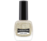 Golden Rose Keratin Nail Color Glitter nail polish 403 10,5 ml