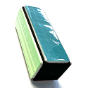 Nail file prism coloured 3,5 x 9 cm 1 piece