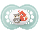 Mam Original silicone orthodontic pacifier 16+ months Turquoise 1 piece