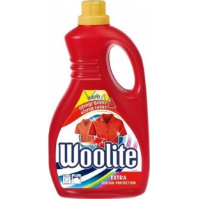 Woolite Extra Color washing gel for colored laundry maintains a color intensity of 1l