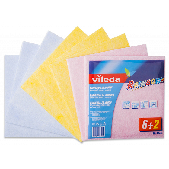 Vileda Style universal cloth 38 x 38 cm 8 pieces
