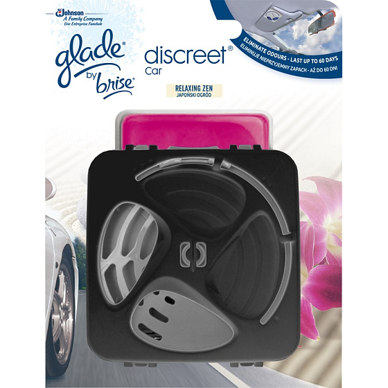 Glade Relaxing Zen Discreet Car car air freshener 12 g