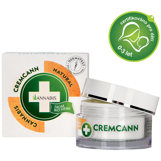 Annabis Cremcann Omega 3-6 hemp moisturizing face cream 15 ml