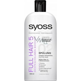 Syoss Full Hair 5 volume and fullness hairstyle conditioner 500 ml