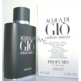 Giorgio Armani Acqua di Gio Profumo Eau de Parfum for Men 75 ml Tester