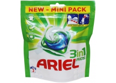 Ariel 3v1 Mountain Spring gelové kapsle na praní prádla 3 kusy 86,4 g