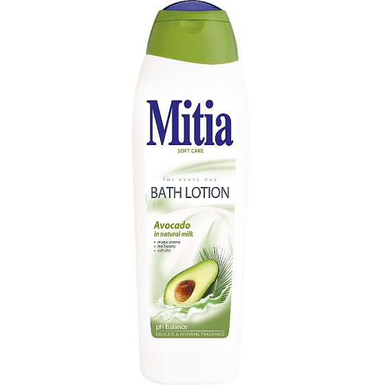Mitia Avocado in Natural milk bath cream 750 ml