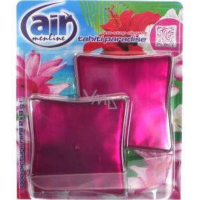 Air Menline Deo Picture Non Stop Elegant Tahiti Paradise gel air freshener refill 2 x 8 g