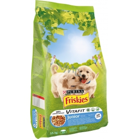 Purina Friskies Vitalita Junior with chicken and carrots 15 kg