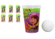 Joker Slimy Slime S3 with glowing and playing ball different colours 140 g, recommended age 3+