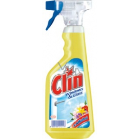 Clin Floral with fragrance flower cleaner for windows and glass gun 500 ml sprayer