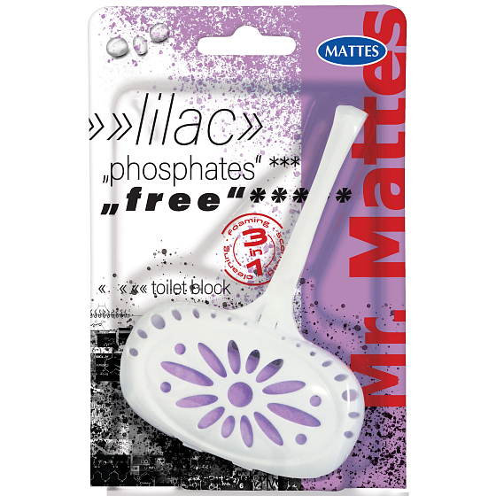 Mr. Mattes 3in1 Lilac Toilet Hanger 40 g