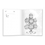 Ditipo Glittering coloring book Butterflies 21 x 30 cm