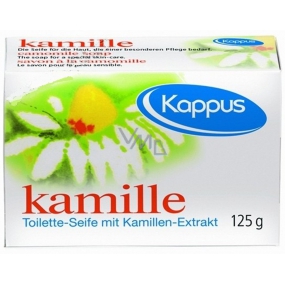 Kappus Chamomile natural toilet soap with anti-inflammatory effects 125 g