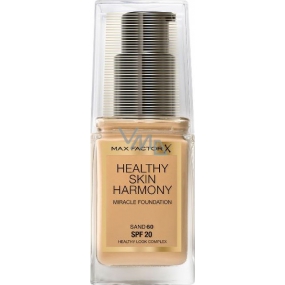 Max Factor Harmony Miracle Foundation Makeup 60 Sand 30 ml