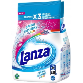 Lanza Spring Freshness Color washing powder for colored laundry 60 doses of 4.5 kg