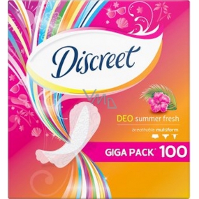 Discreet Deo Summer Fresh multiform briefs intimate for everyday use 100 pieces