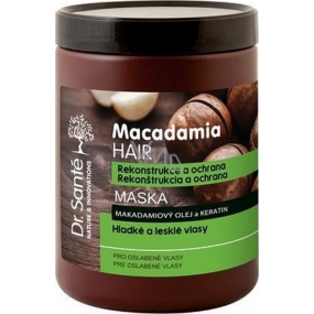 Dr. Santé Macadamia Hair Macadamia oil and keratin mask for weakened hair 1 l