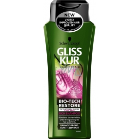 Gliss Kur Bio-Tech Restore shampoo for fragile hair needs 250 ml