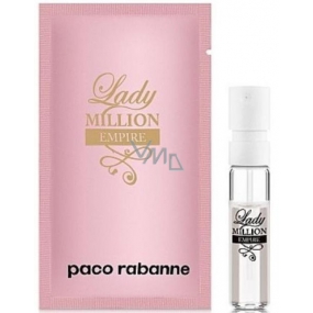 Paco Rabanne Lady Million Empire eau de parfum for women 1,5 ml with spray, vial